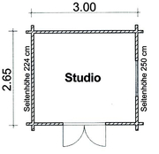 GAIDT Strichzeichnung Studio