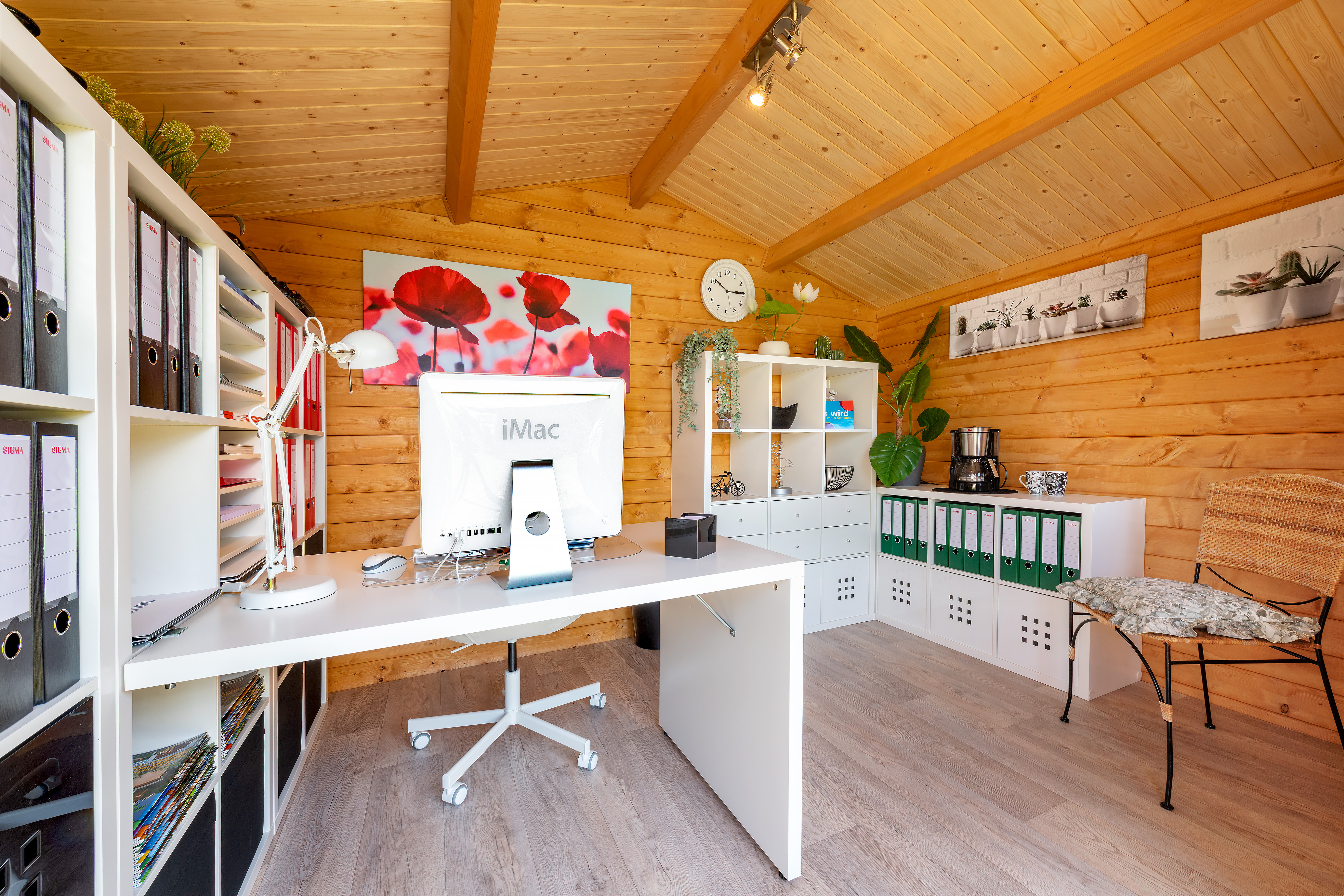 Gartenhaus R9a Innenansicht